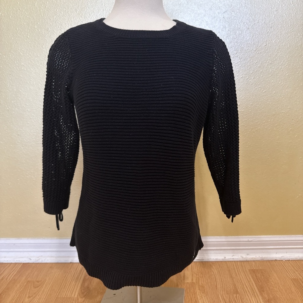 Calvin Klein Black Crew Neck Sweater